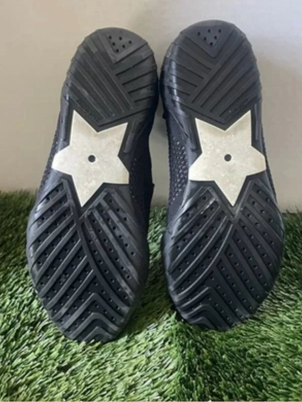 Christian Dior D-Connect Black Knit Slip On Sneakers Bee Logo EU 36.5